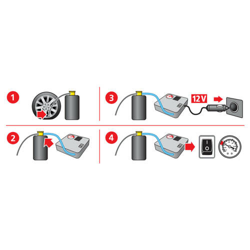 Lampa 72173 Sigil-Matic zestaw do uszczelniania opon bezdętkowych 300 ml