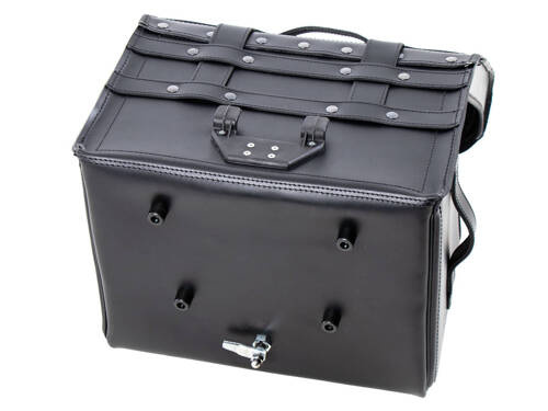 Rugged Chest leather rear bag 30L