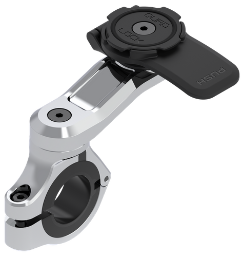 Quad Lock® Motorcycle Handlebar Mount Pro Chrome