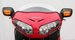 Szyba motocyklowa MRA HONDA GL1800 F6B BAGGER, SC68, 2012-2017, forma ON, przyciemniana