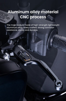 LOBOO Dźwignia hamulca tylnego ze zintegrowanym przełącznikiem świateł (10.1.10862.001.01)