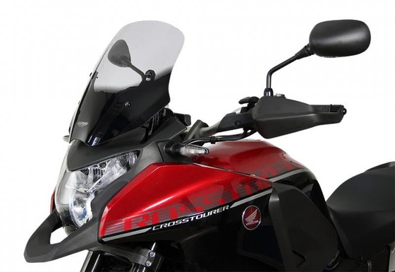 Szyba motocyklowa MRA HONDA VFR 1200 X CROSSTOURER, SC 76, 2016-, forma SP, bezbarwna