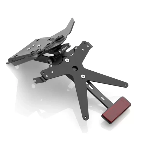 Fox license plate support kit