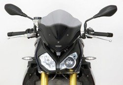 Motorcycle Windshields MRA BMW S1000 R, K10, 2014-, form R, black