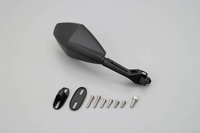 D-MIRROR-12,DIAMO/COWL(R)ABS HOUSING+ALU.STEM