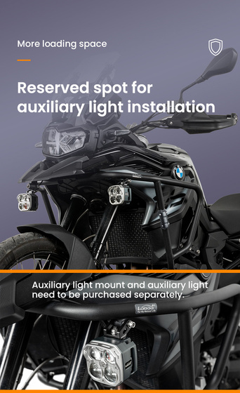 LOBOO Crash Bar do BMW F800GS (2023-) Black (10.3.01033.001.11)