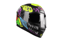 Kask Motocyklowy LAZER RAFALE Mexicana (kol. Czarny - Multikolor) rozm. XS