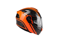 Kask Motocyklowy LAZER LIGHT (kol. Czarny - Czerwony) rozm. M