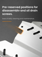 LOBOO Osłona silnika do HONDA CB500X (2019-), HONDA CB400X (2021-), HONDA NX400 (2024-) (10.3.13292.001.11)