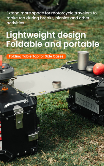 LOBOO Składany blat stołu do kufrów bocznych (10.3.25000.101.01)