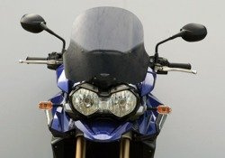 Szyba motocyklowa MRA TRIUMPH TIGER 1200 EXPLORER, V13VG, 2012-2015, forma T, bezbarwna
