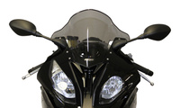 Motorcycle Windshields MRA BMW S1000 RR, K10, 2015-, form R, smoke