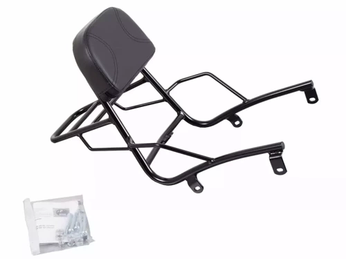 Suzuki VL 800 Intruder/LC/C 800 Intruder/Black (2001-) sissybar with rack