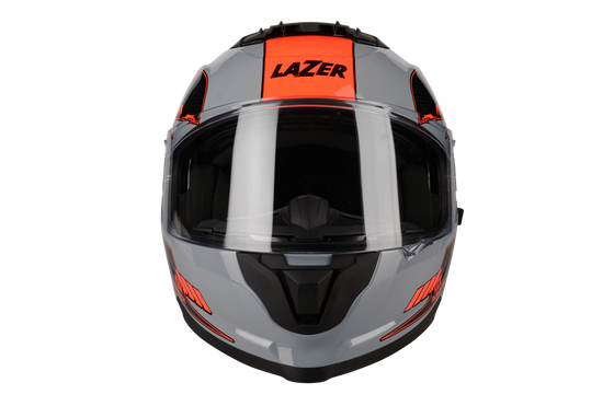 Kask Motocyklowy LAZER RAFALE EVO Roadtech (kol. Szary - Czerwony - Matowy) rozm. 2XL