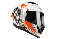 Kask Motocyklowy LAZER RAFALE SR Pixel (kol. Biały - Czarny - Czerwony) rozm. L