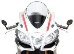 Szyba motocyklowa MRA APRILIA RSV 4 RR/RF, RK /RR /RF, 2015-, forma O, czarna