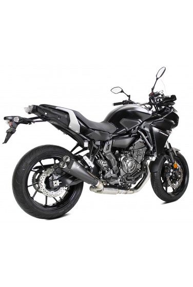 Tłumik IXRACE YAMAHA TRACER 700 17-18 - FULL SYSTEM WITH CAT. typ M9 (black) (Homologacja)