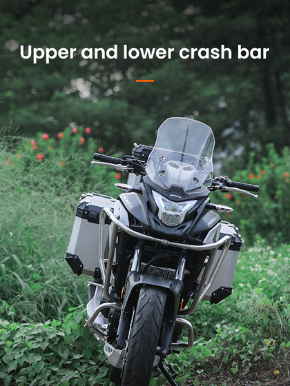 LOBOO Crash Bar komplet czarny do HONDA CB400X (2021-) HONDA CB500X (2019-) (10.3.01281.050.11)