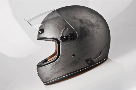 Kask Motocyklowy LAZER OROSHI Cafe Racer kol. szczotkowane aluminium/matowy rozm. XL