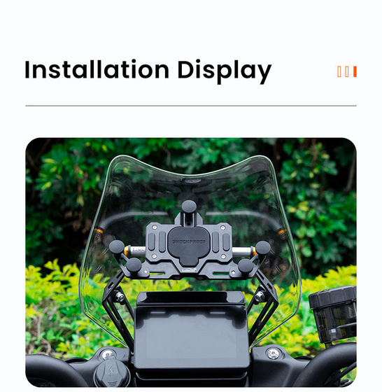 LOBOO Zestaw montażowy GPS BENELI TRK702 (2022-) (10.3.09671.101.01)
