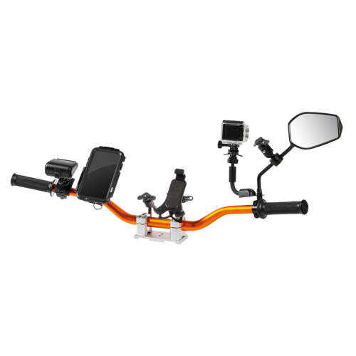 90454 Ekspozytor w kształcie kierownicy do ekspozycji produktów motocyklowych