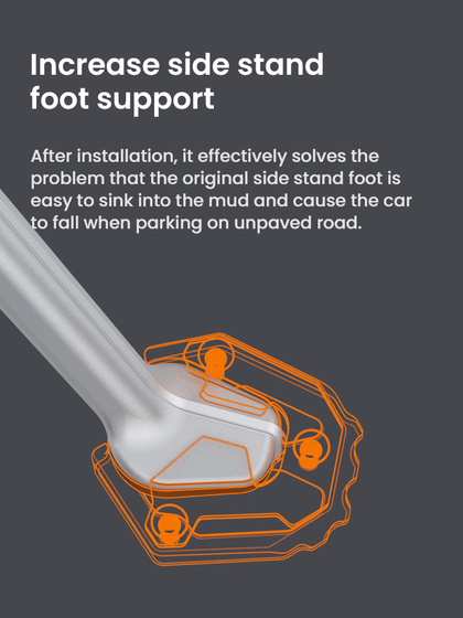 LOBOO Nakładka na stopkę boczną do BMW S1000XR (2021) (10.3.03062.001.11)