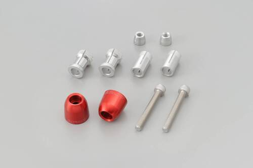 BAR END PINO-1 14-19MM RED