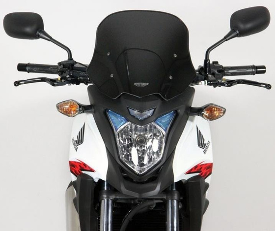 Motorcycle Windshields MRA HONDA CB 500 X, PC 46, 2013-2015, form T, black