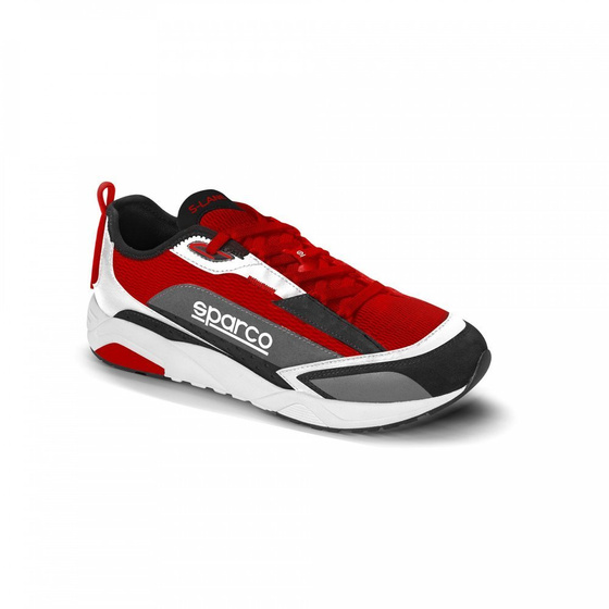 Sparco Karting Kart Racing Auto Shoes S-LANE white red