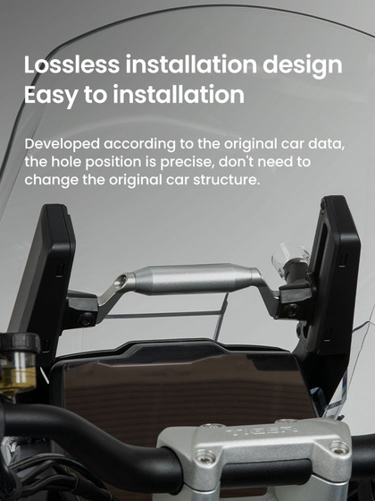 LOBOO Zestaw montażowy GPS Triumph Tiger1200GT PRO (2023-) (10.3.09921.101.01)