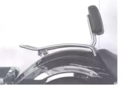 Yamaha XVS 125/250 Drag Star (2000-) solorack with backrest