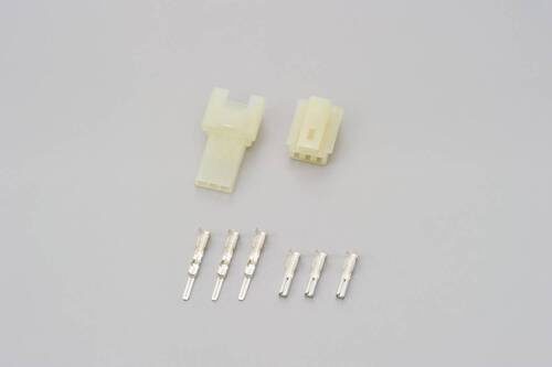connector set, 3P, HM, connector and terminal, male and female
