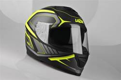 Kask Motocyklowy LAZER RAFALE Hexa (kol. Czarny - Żółty - Matowy) rozm. S