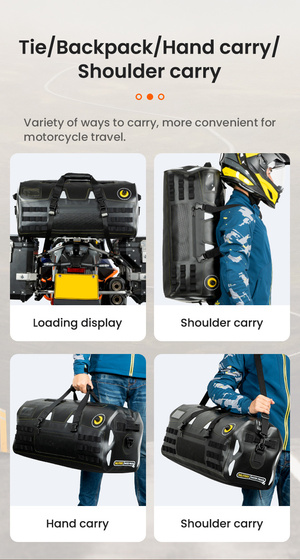 LOBOO TPU Torba czarna 40L (z hermetycznym zamkiem błyskawicznym) (10.4.01034.001.61)