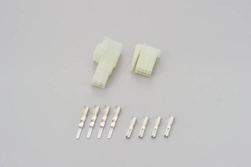 connector set, 4P, HM, connector and terminal, male and female