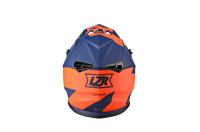 Kask Motocyklowy LAZER OR3 Rocky (kol. Niebieski - Czerwony fluo) rozm. M