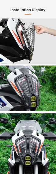 LOBOO Osłona przedniego oświetlenia KTM 1290 Super Adventure S/R (2022-) (10.3.06251.001.11)