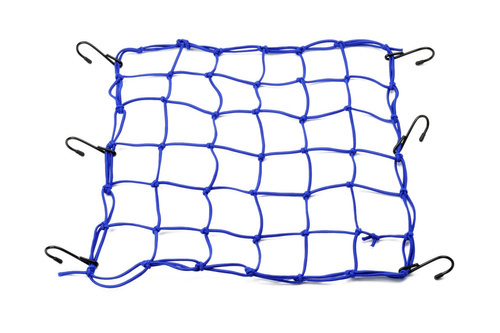 cargo net, 400x400mm, blue