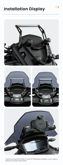 LOBOO Zestaw montażowy GPS Aprilia sr gt200 (2022-) (10.3.09451.002.01)