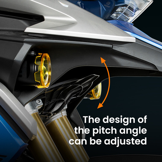 LOBOO L7 światło drogowe i mijania pomocnicze tylko dla VOGE DS525X (10.1.01821.001.01)