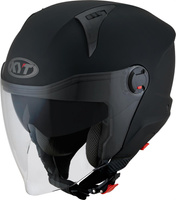 Kask Motocyklowy KYT D-CITY czarny matowy - S