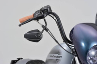 D-MIRROR-7 lusterko 1 szt czarny