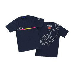 Koszulka t-shirt męska Sparco Warm-Up Barcelona