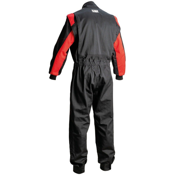 OMP Racing BLAST EVO Mechanics Suit black/red