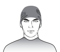 91434 Cap Cover Light-Tech, nylon head-cap for helmet use