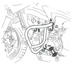 Yamaha FZ 6/Fazer S2 (2004-2010) Gmol silnika