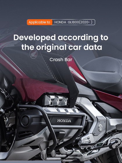 LOBOO Crash Bar do HONDA GL1800 Black (10.3.01341.001.11)