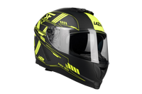 Kask Motocyklowy LAZER RAFALE EVO Roadtech (kol. Czarny - Żółty - Matowy) rozm. L