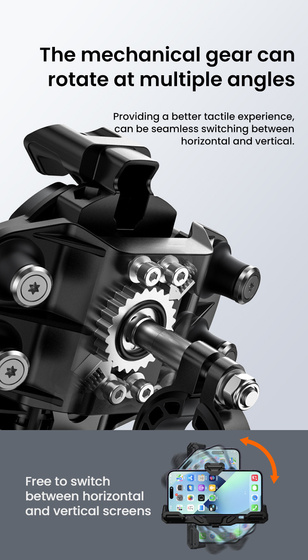 LOBOO Uchwyt na telefon PH02S (pod lusterko, ≤10.2mm) (10.3.08002.124.11)