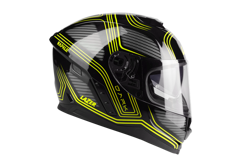 Kask Motocyklowy LAZER RAFALE Darkside (kol. Czarny - Żółty) rozm. 2XL